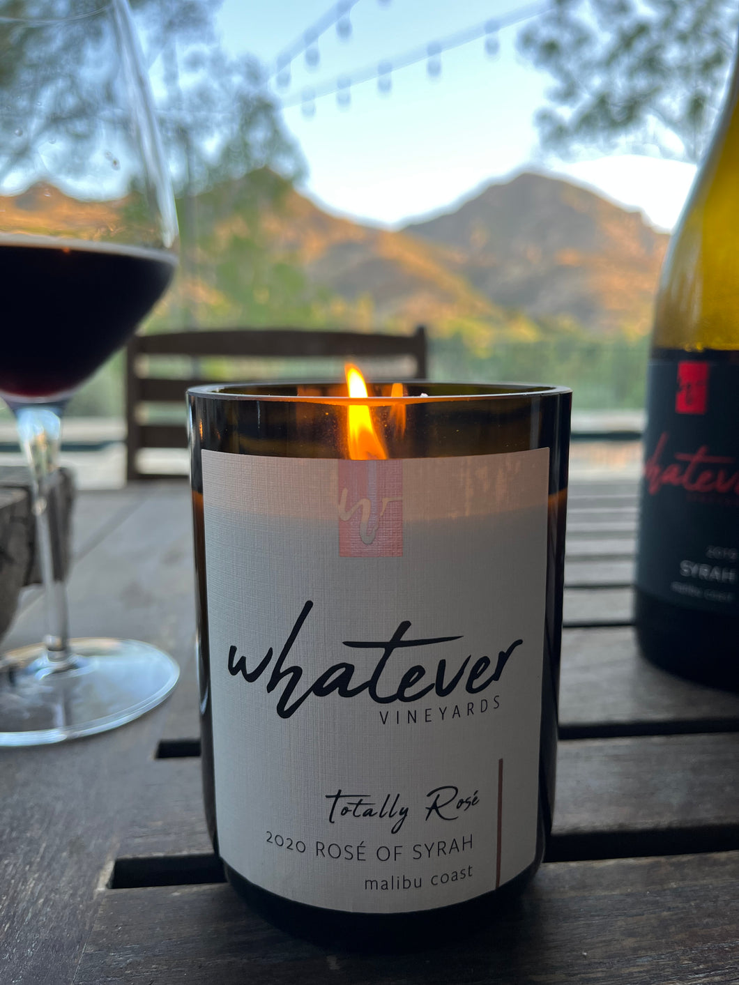 Whatever Wine Candle