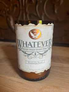 Whatever Bourbon Whiskey Candle
